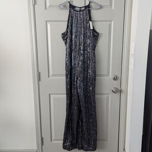 Anthropologie Multicolor Striped Jumpsuit